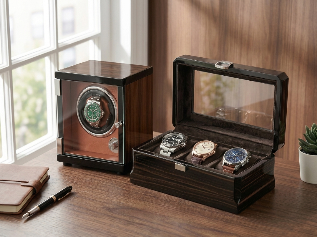 Remontoir ou boîte à montres : comment choisir ?