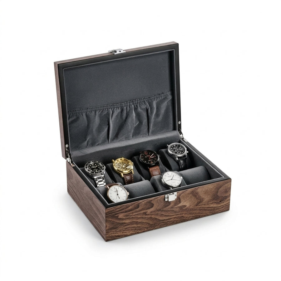 Boîte à Montres 8 Montres – Garde du Temps