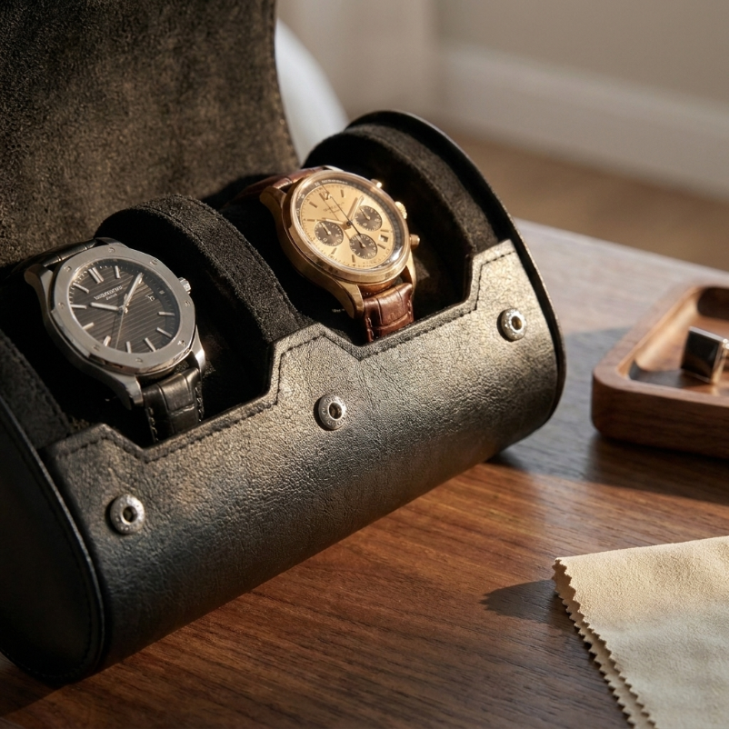 Étui à Montres 2 Montres – Malle Discrète