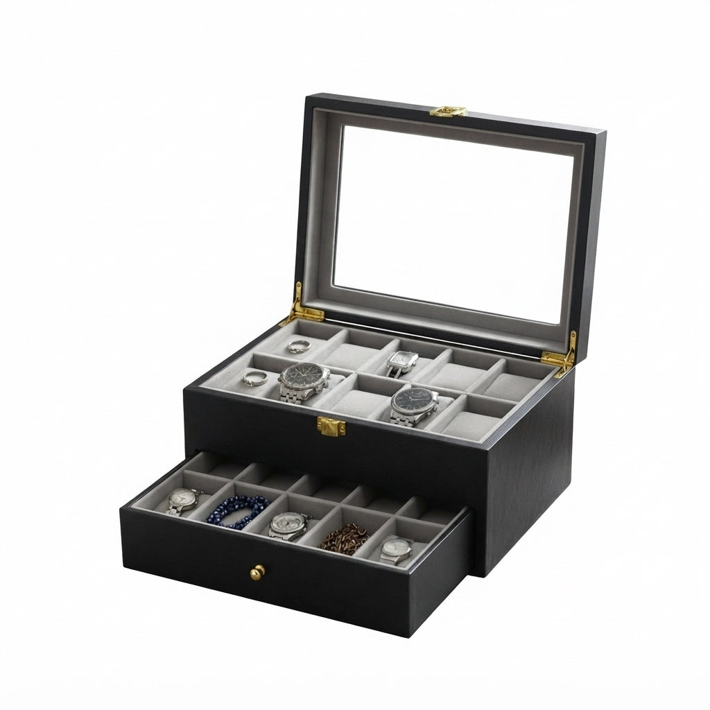 Boîte à Montres 20 Montres – Roseraie