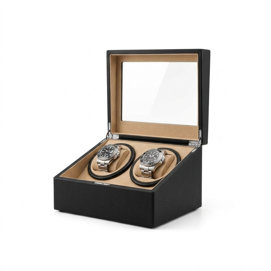 Remontoir Automatique 4 Montres – Sillage Doré