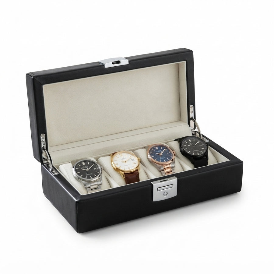Boîte à Montres 4 Montres – Ébonite