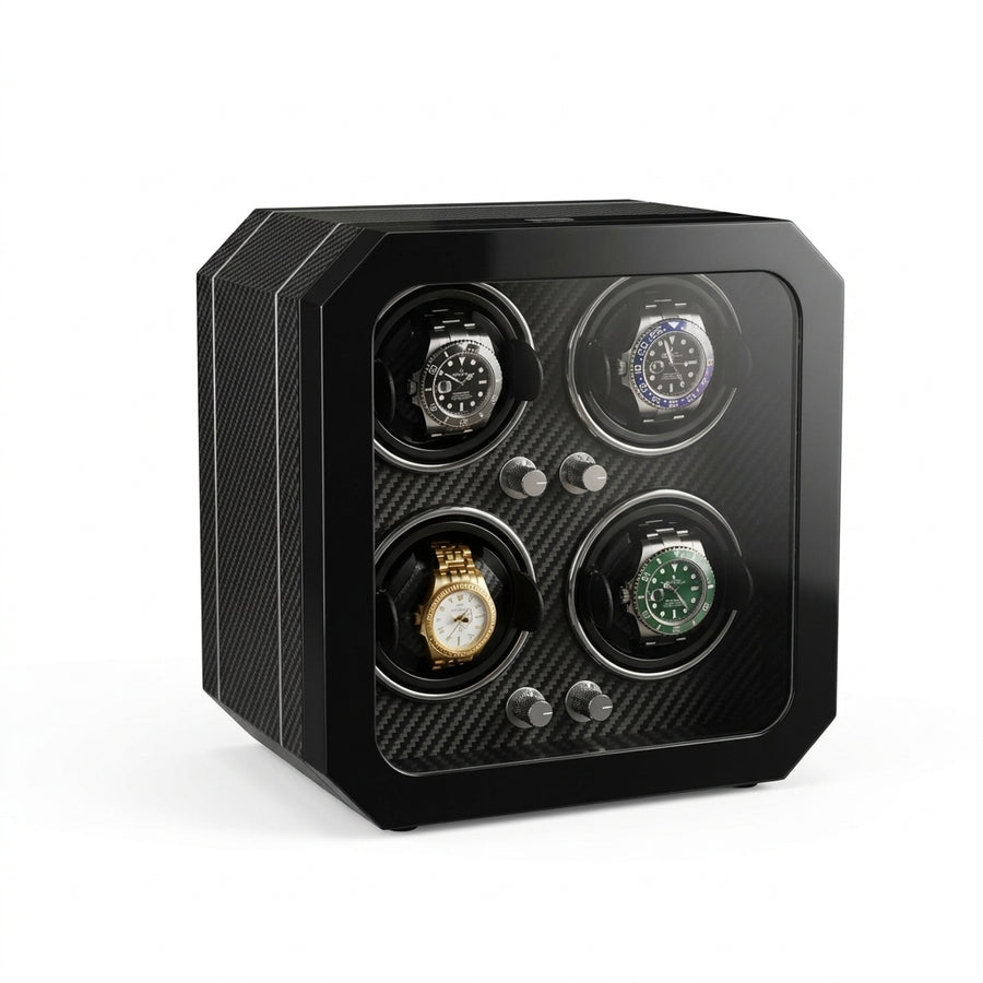 Remontoir Automatique 4 Montres – Rotor Silencieux