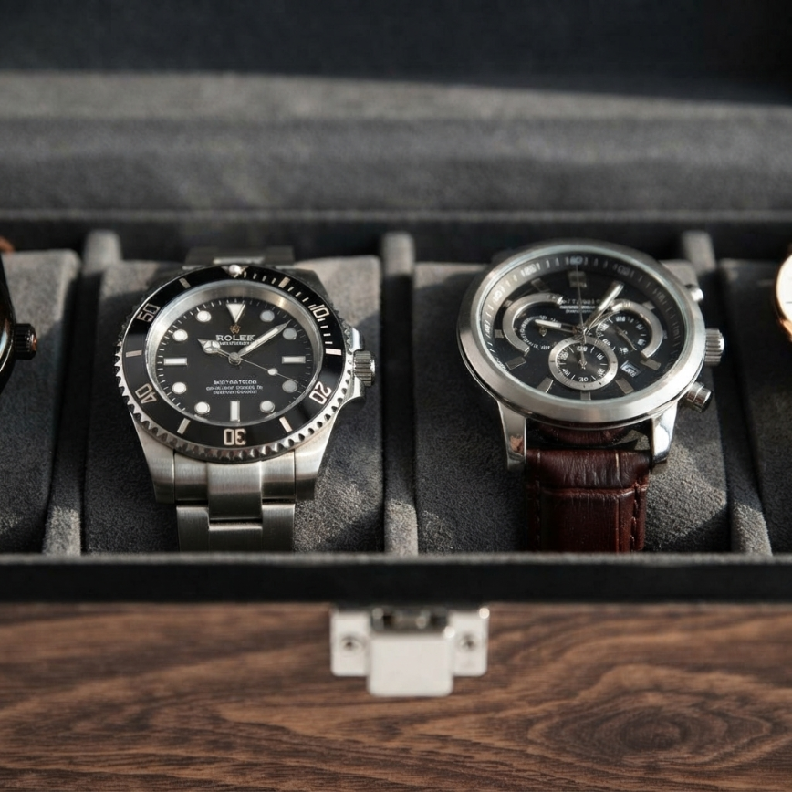Boîte à Montres 4 Montres – Ombrage