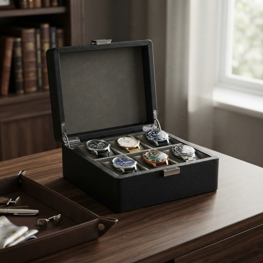 Boîte à Montres 6 Montres – Nacreuse