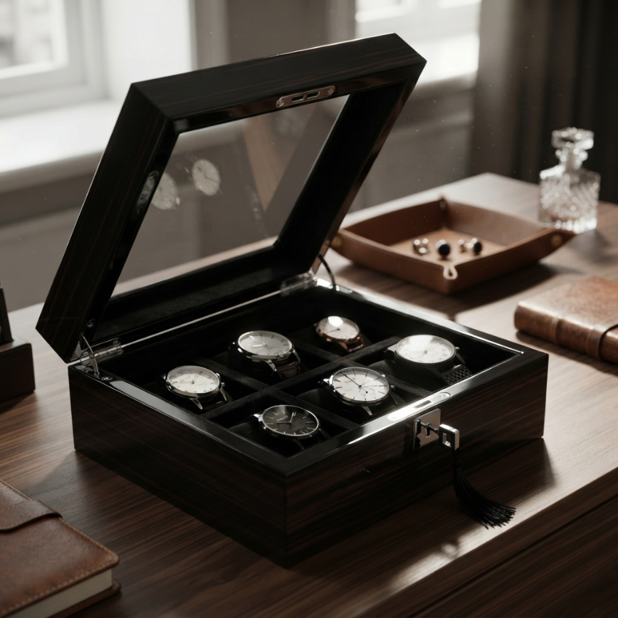 Boîte à Montres 6 Montres – Sylvestre