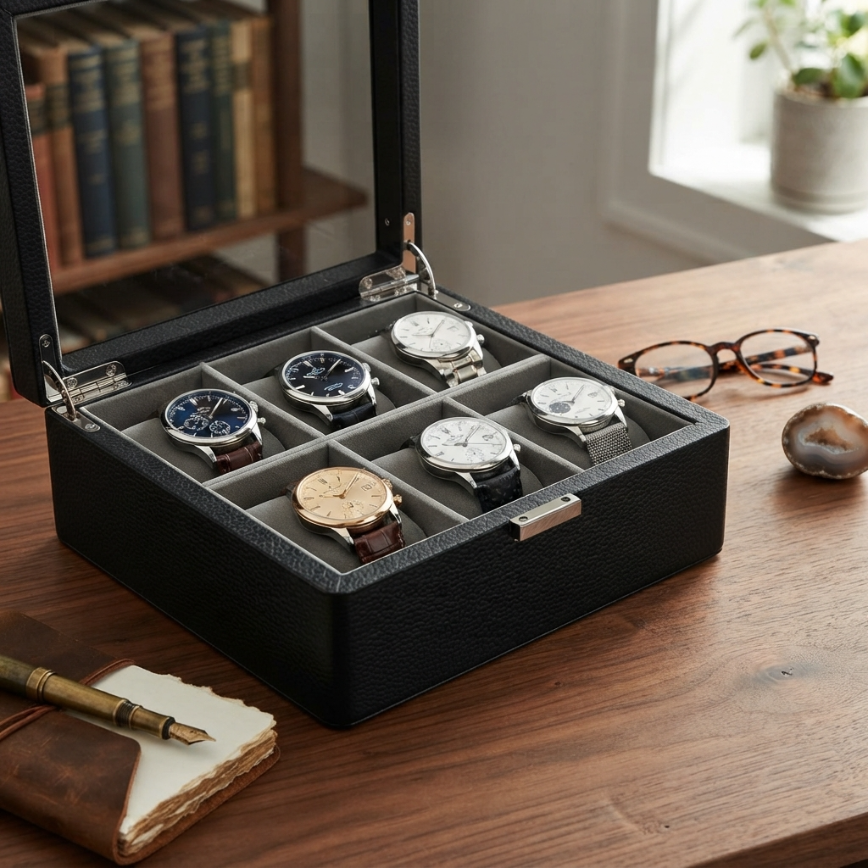 Boîte à Montres 6 Montres – Nacreuse