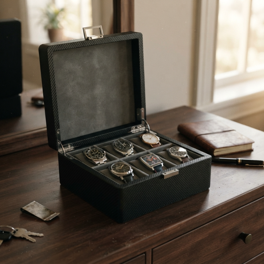 Boîte à Montres 6 Montres – Nacreuse
