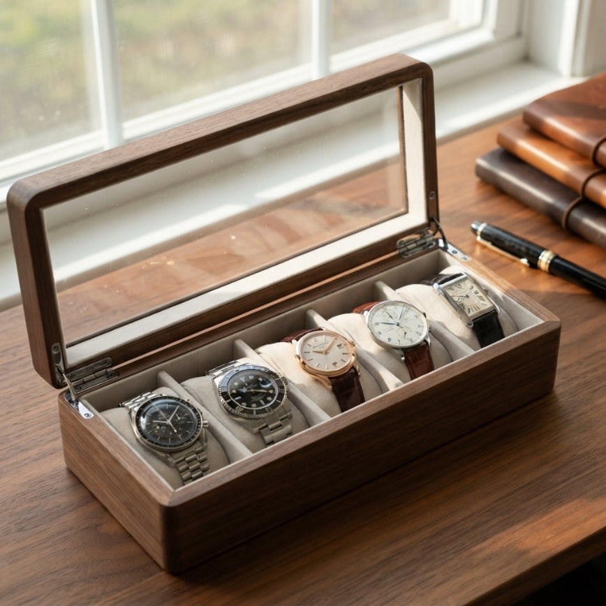 Boîte à Montres 5 Montres – Basaltine