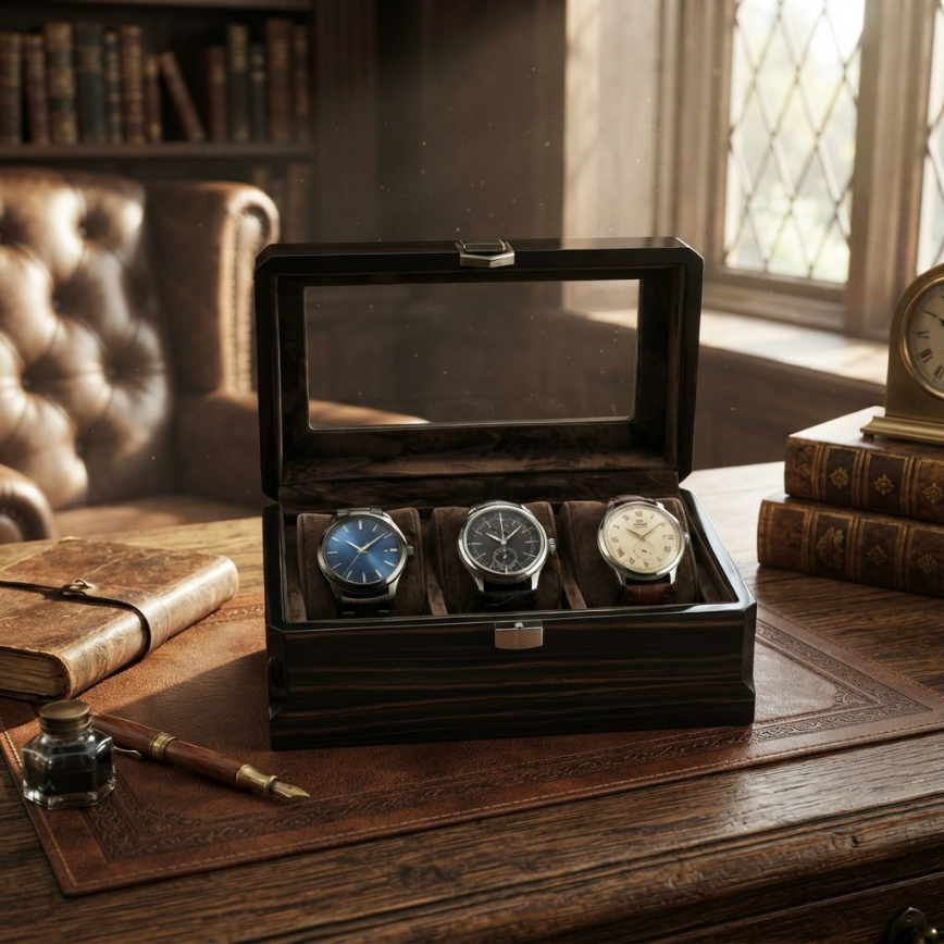 Boîte à Montres 3 Montres – Reliquaire