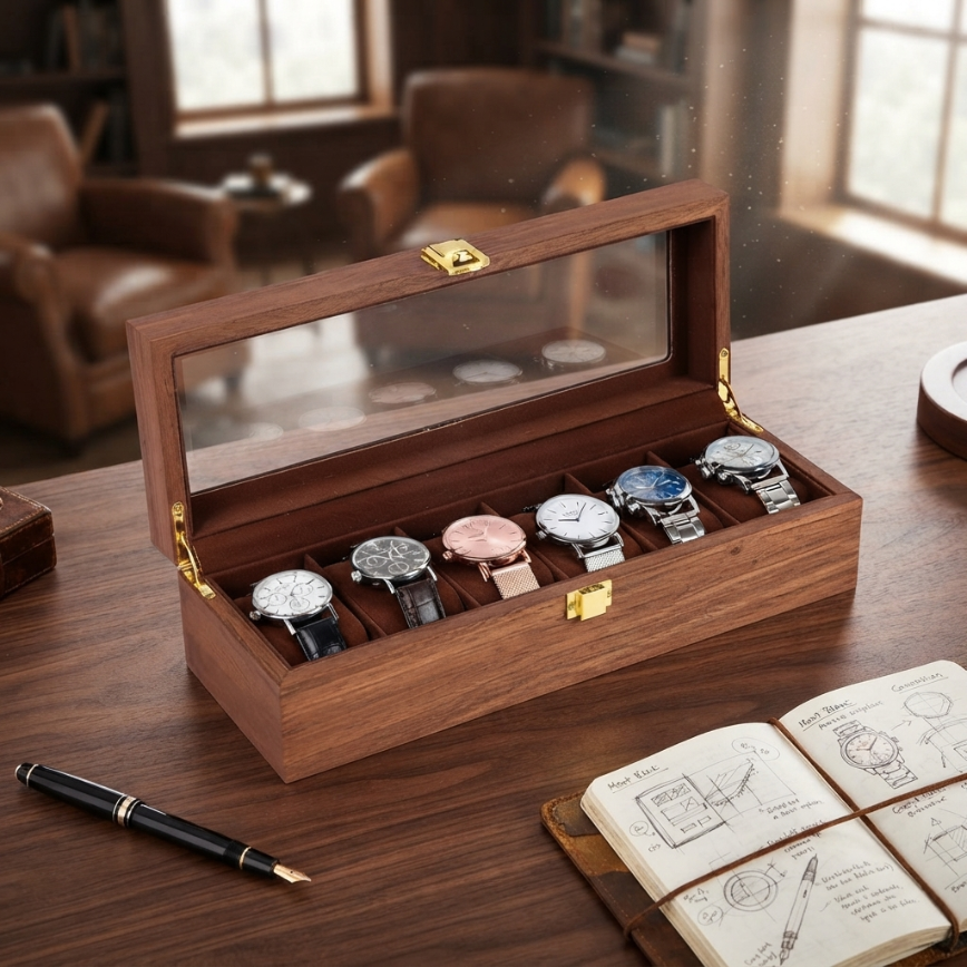 Boîte à Montres 6 Montres – Ponantel