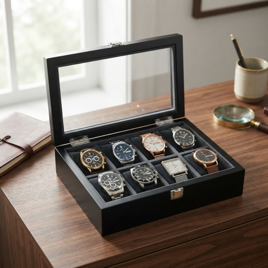 Boîte à Montres 8 Montres – Clairoy