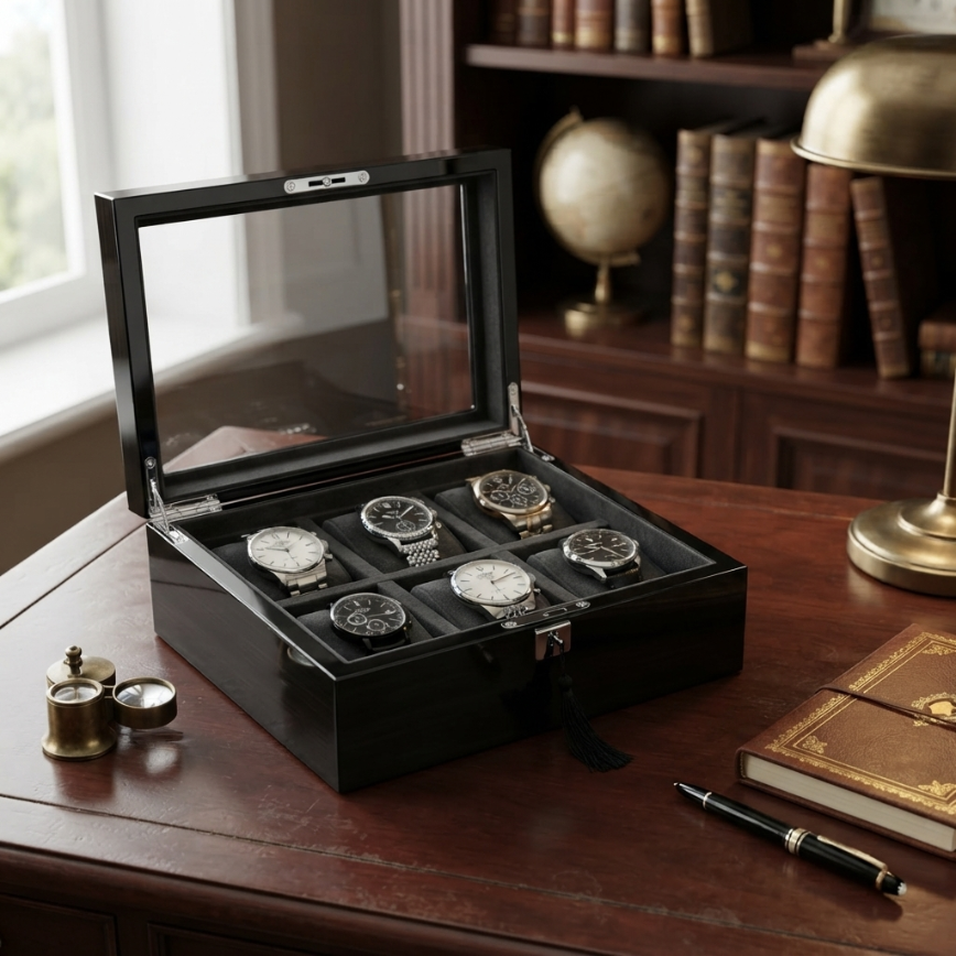 Boîte à Montres 6 Montres – Sylvestre