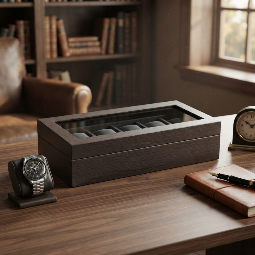 Boîte à Montres 5 Montres – Frênoble