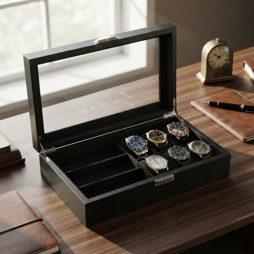 Boîte à Montres 6 Montres – Vallonée