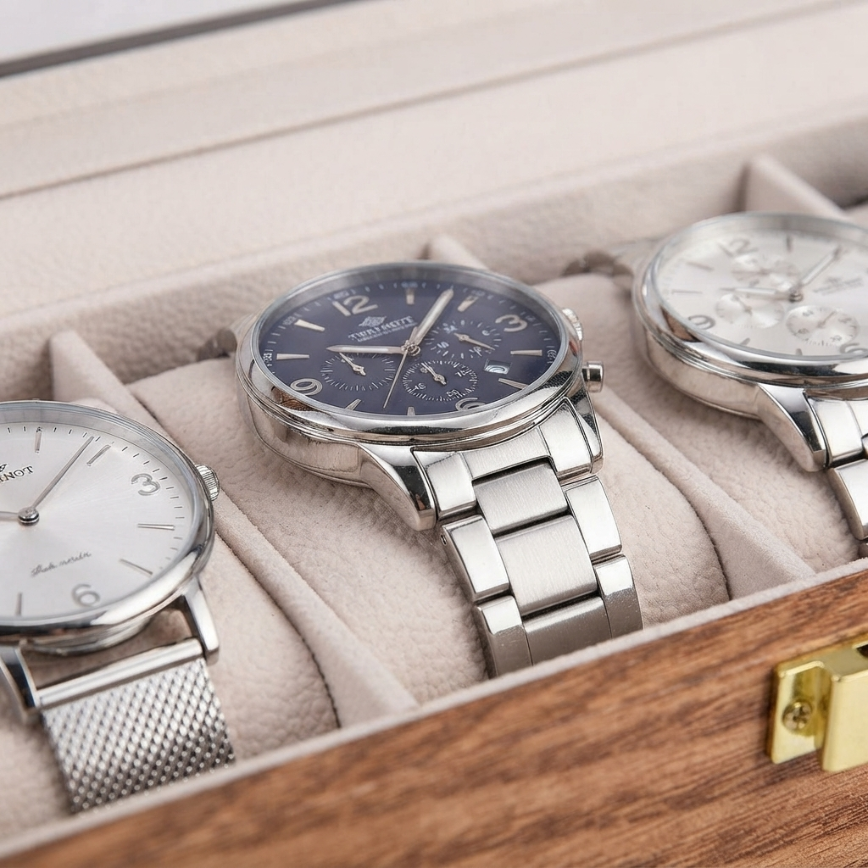 Boîte à Montres 6 Montres – Topazine
