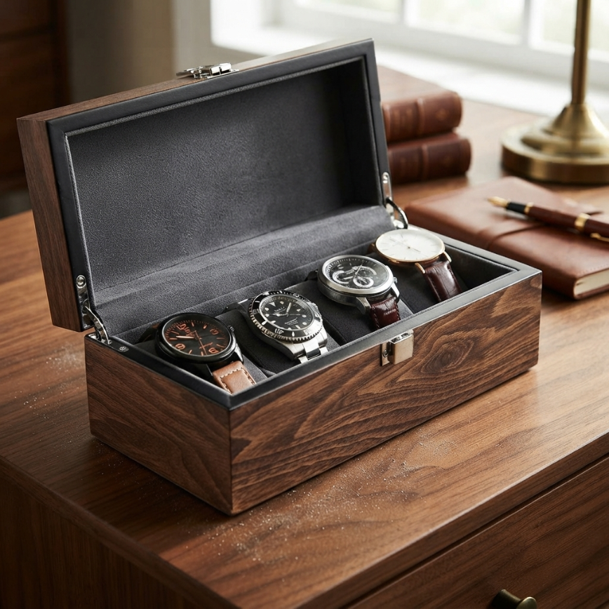 Boîte à montres Boîte à Montres 4 Montres – Ombrage