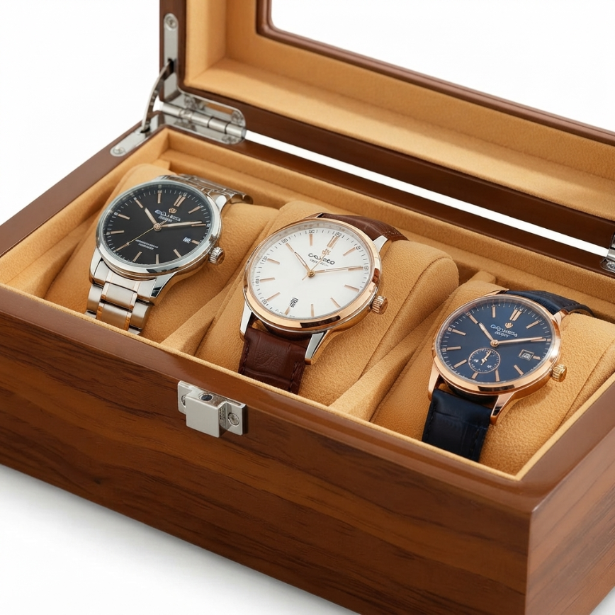 Boîte à Montres 3 Montres – Corallia