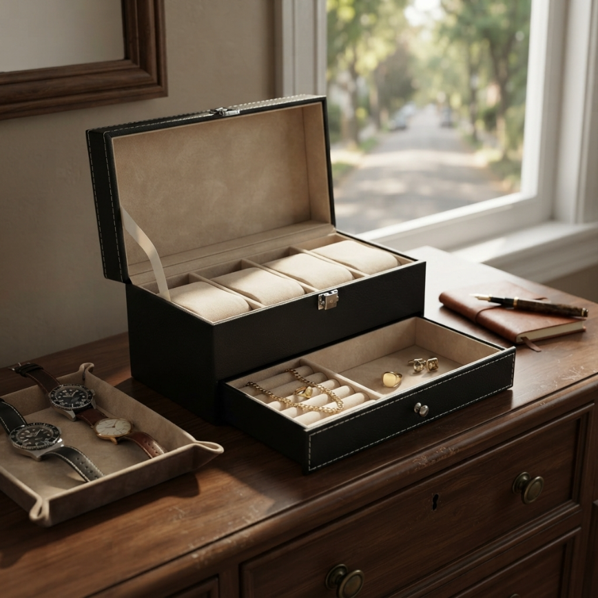 Boîte à Montres 4 Montres – Etainoir