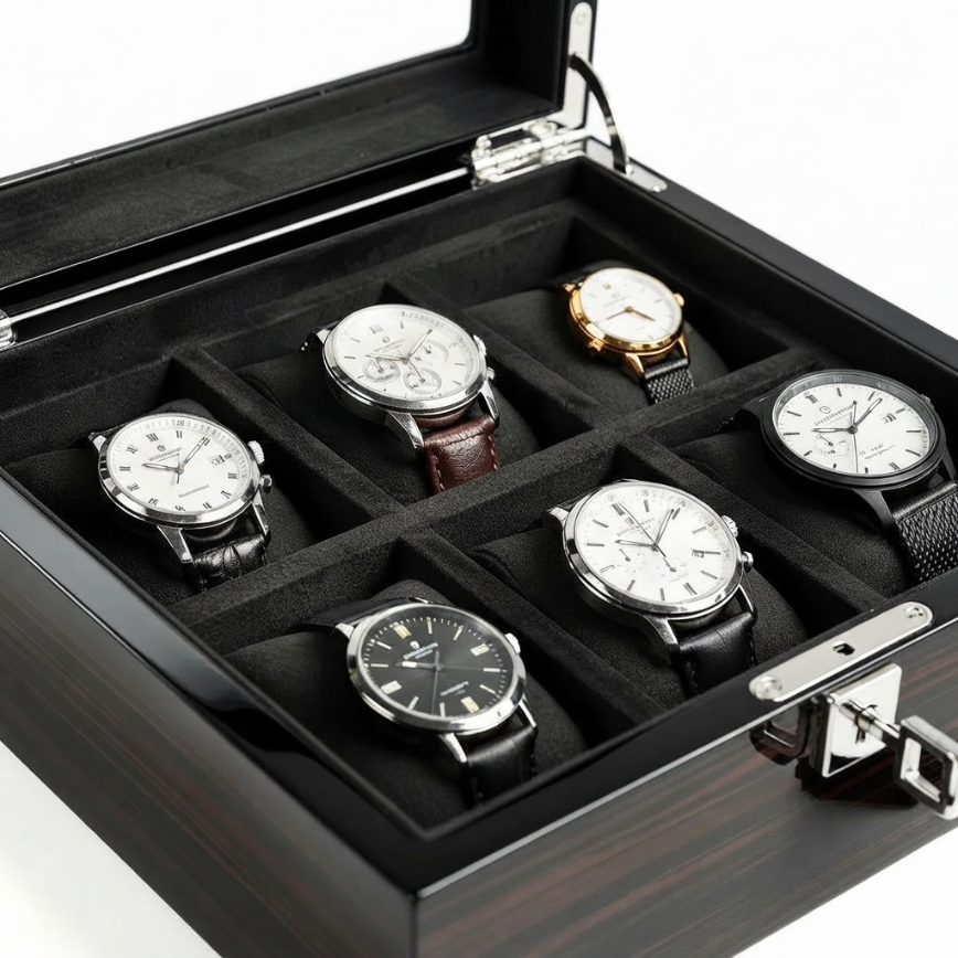 Boîte à Montres 6 Montres – Sylvestre