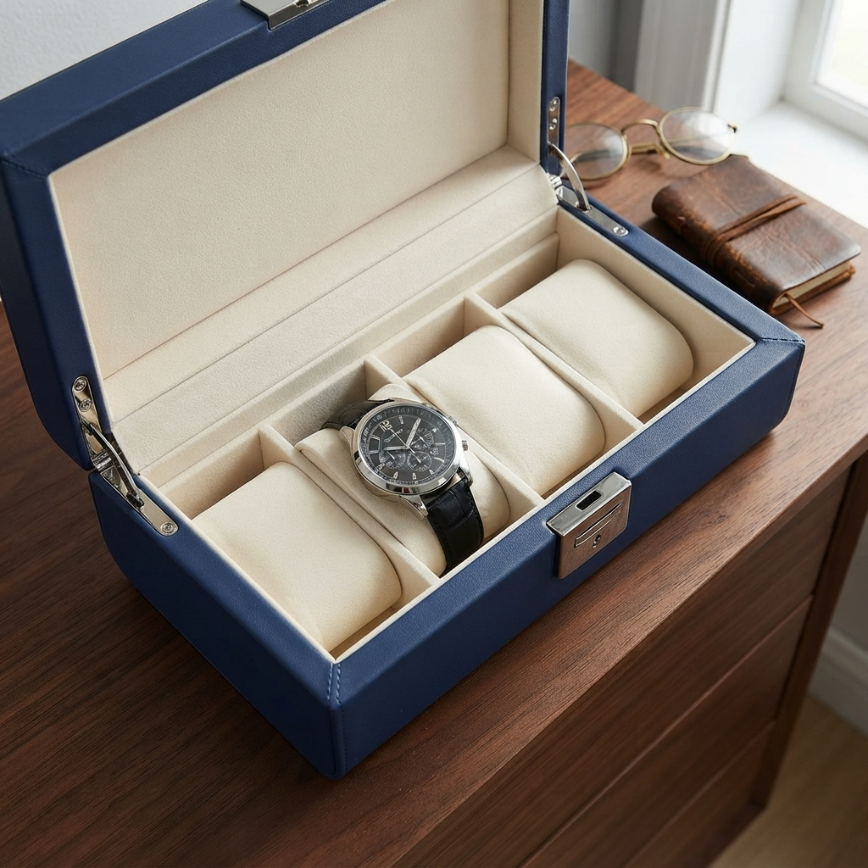 Boîte à Montres 4 Montres – Rocheval