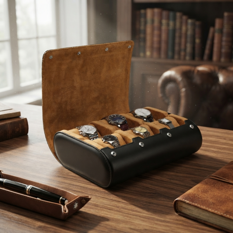 Étui à Montres 6 Montres – Vagabond Noble