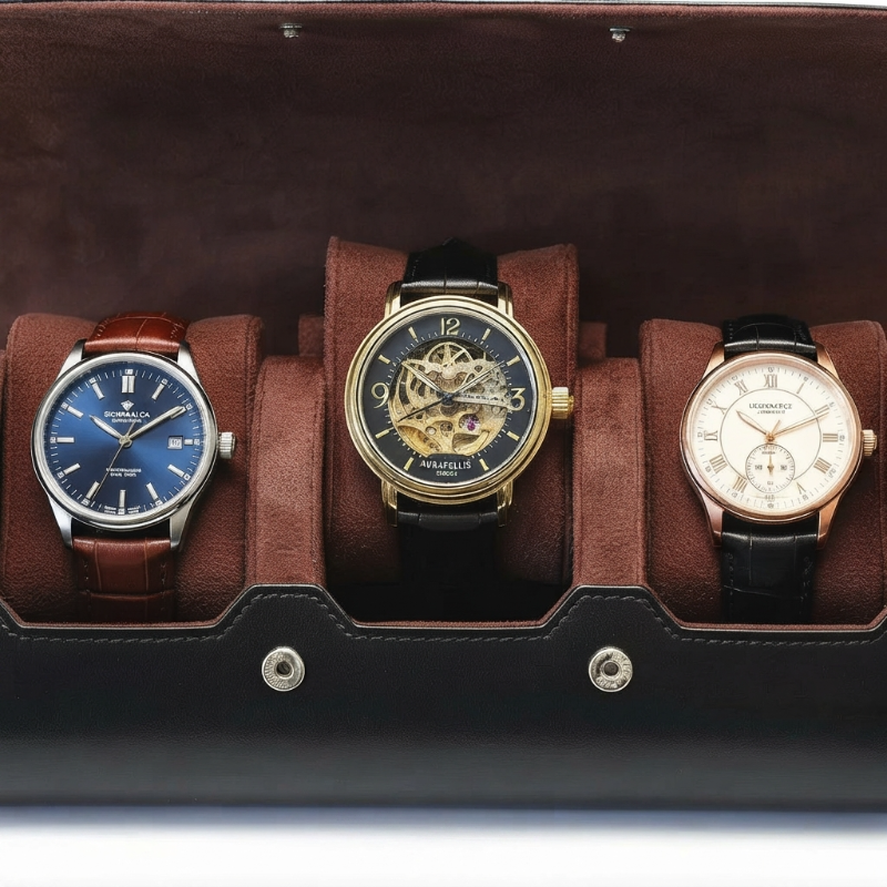 Étui à Montres 3 Montres – Itinérance