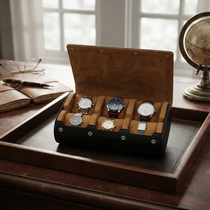 Étui à Montres 6 Montres – Vagabond Noble