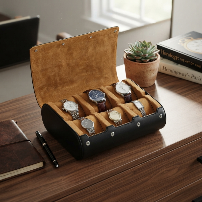 Étui à Montres 6 Montres – Vagabond Noble