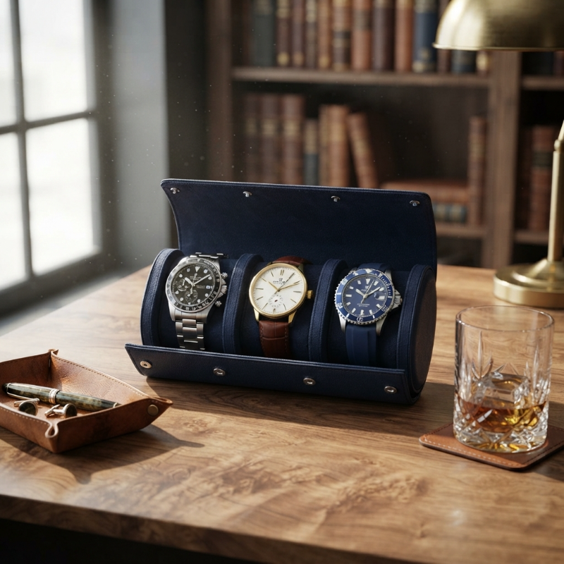Étui à Montres 3 Montres – Départ