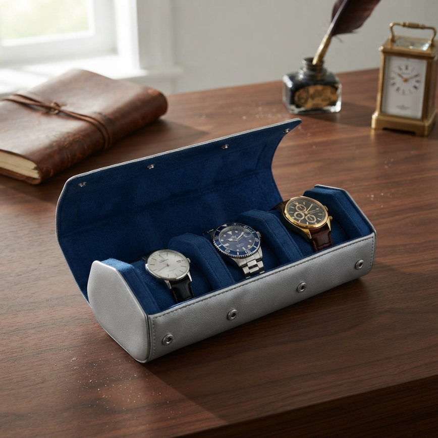 Étui à Montres 3 Montres – Compagnon de Route