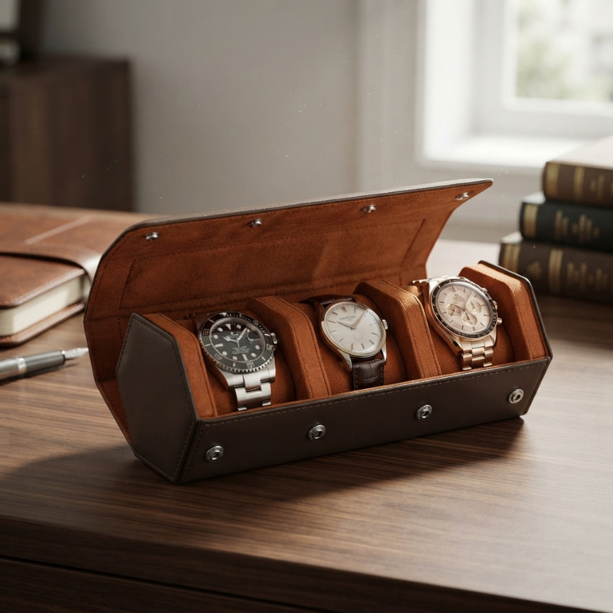 Étui à Montres 3 Montres – Cabine Privée