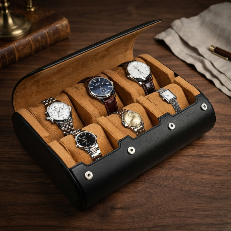 Étui à Montres 6 Montres – Vagabond Noble