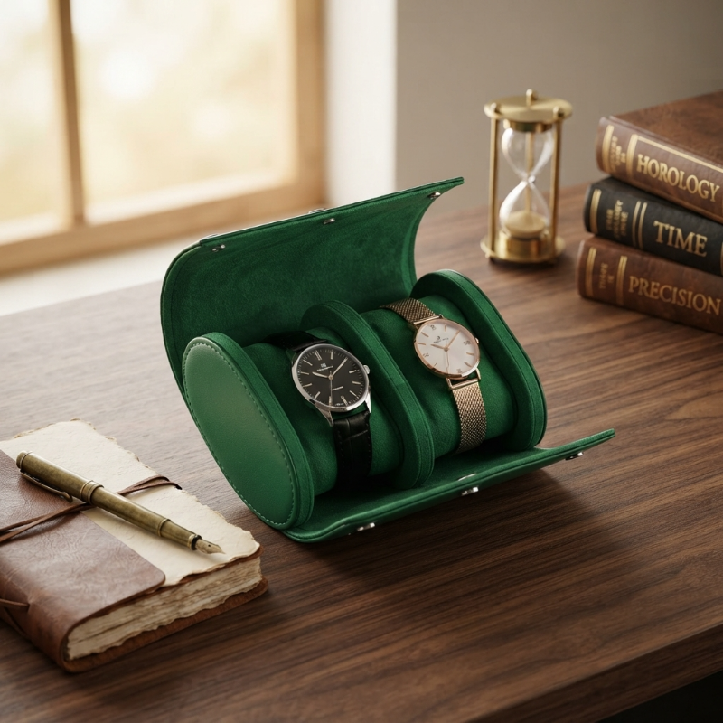Étui à montre Étui à Montres 2 Montres – Aventurier Discret