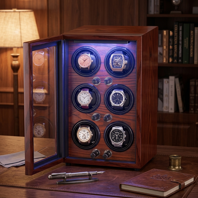 Remontoir Automatique 6 Montres – Éternité Douce