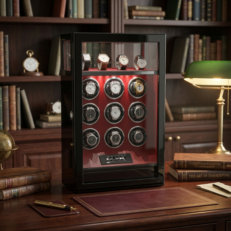 Remontoir Automatique 9 Montres – Automate Discret