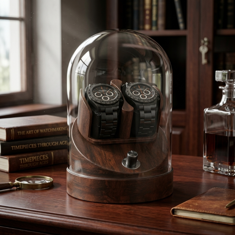 Remontoir Automatique 2 Montres – Aimant Doux