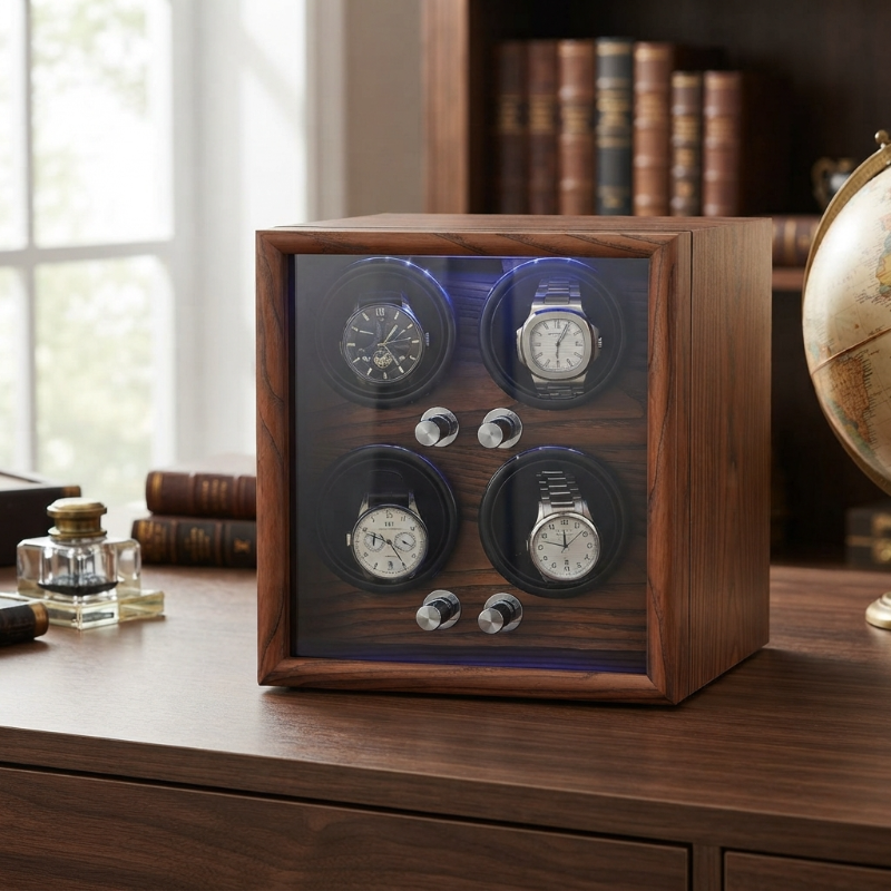 Remontoir Automatique 4 Montres – Instant Précieux