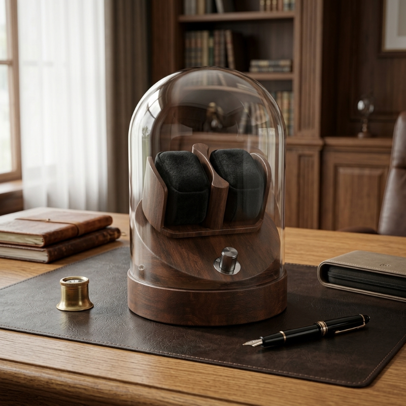 Remontoir Automatique 2 Montres – Aimant Doux