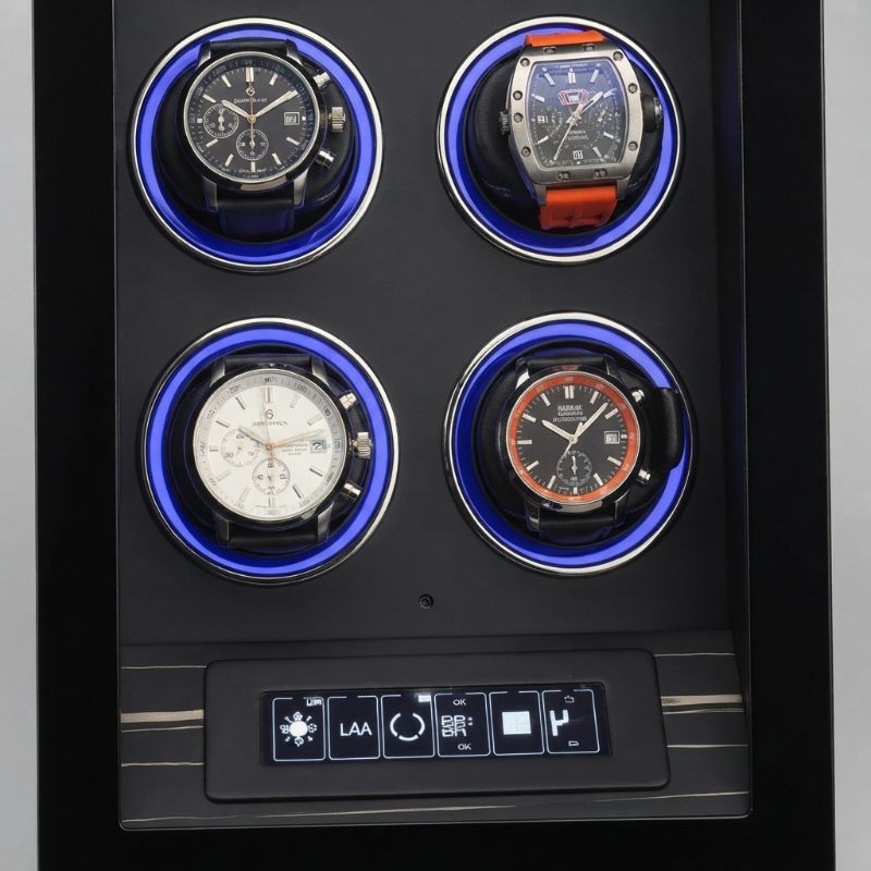 Remontoir Automatique 4 Montres – Protecteur Discret