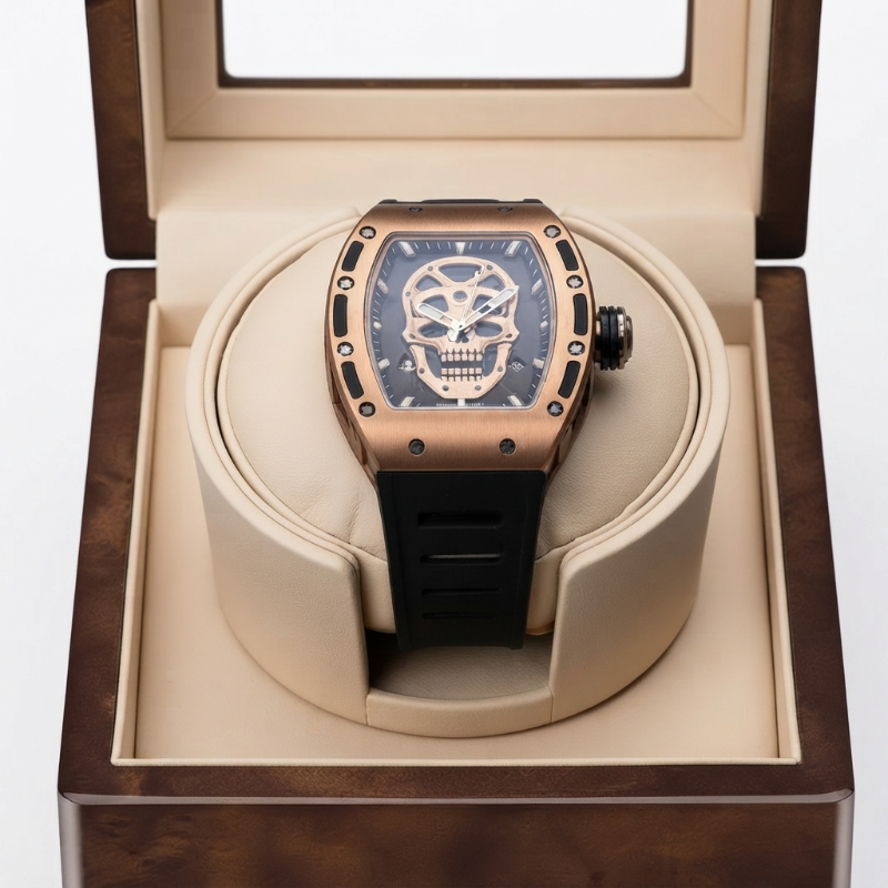 Remontoir Automatique 1 Montre – Piédestal Discret