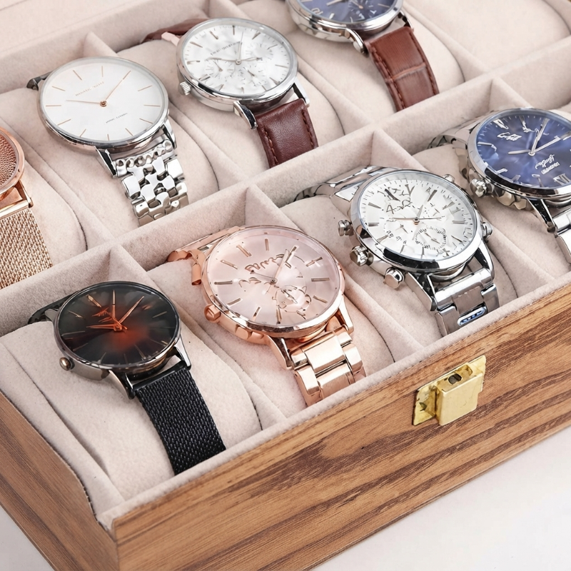 Boîte à Montres 12 Montres – Écrinor