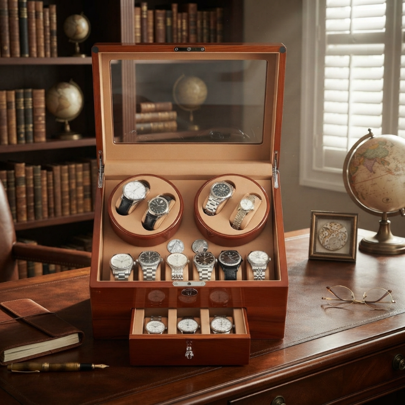 Remontoir Automatique 4 Montres – Marée Haute