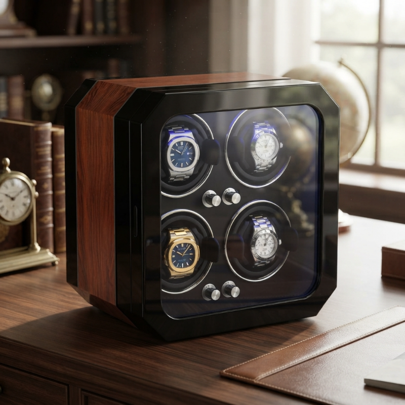 Remontoir Automatique 4 Montres – Vortex Discret
