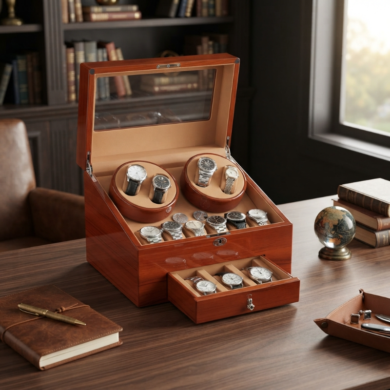 Remontoir Automatique 4 Montres – Marée Haute