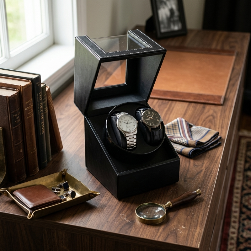 Remontoir Automatique 2 Montres – Fidélité Mécanique
