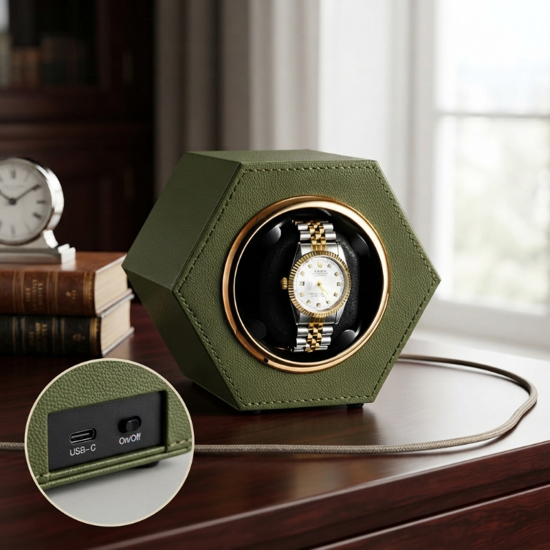 Remontoir Automatique 1 Montre – Mécanisme Doré