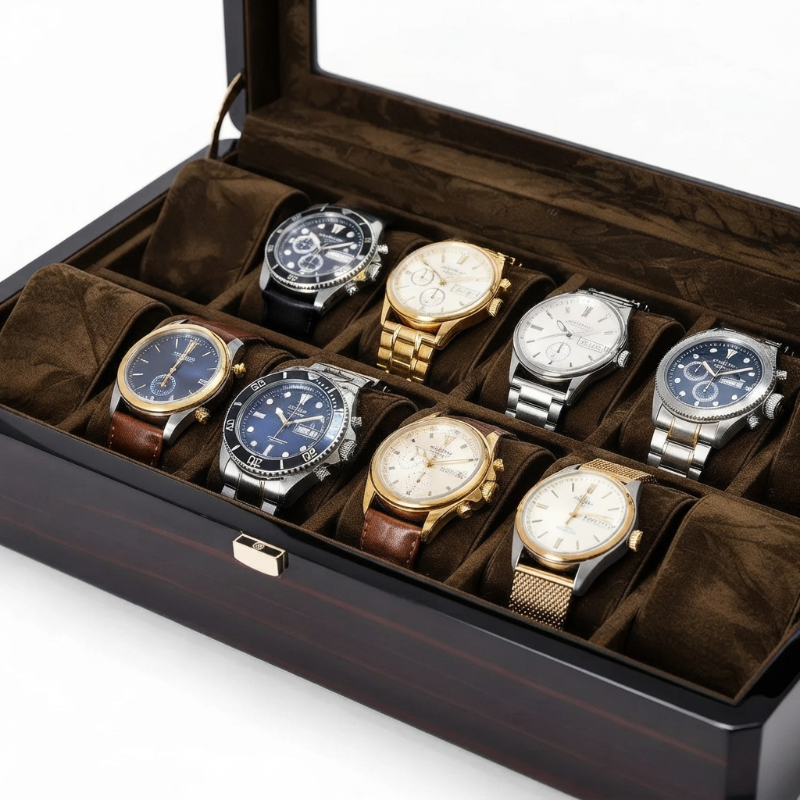 Boîte à Montres 12 Montres – Acajoux