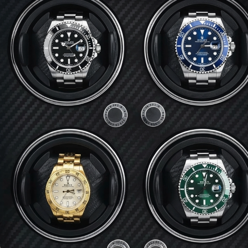 Remontoir Automatique 4 Montres – Rotor Silencieux