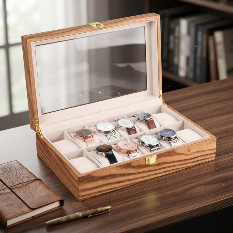 Boîte à Montres 12 Montres – Écrinor